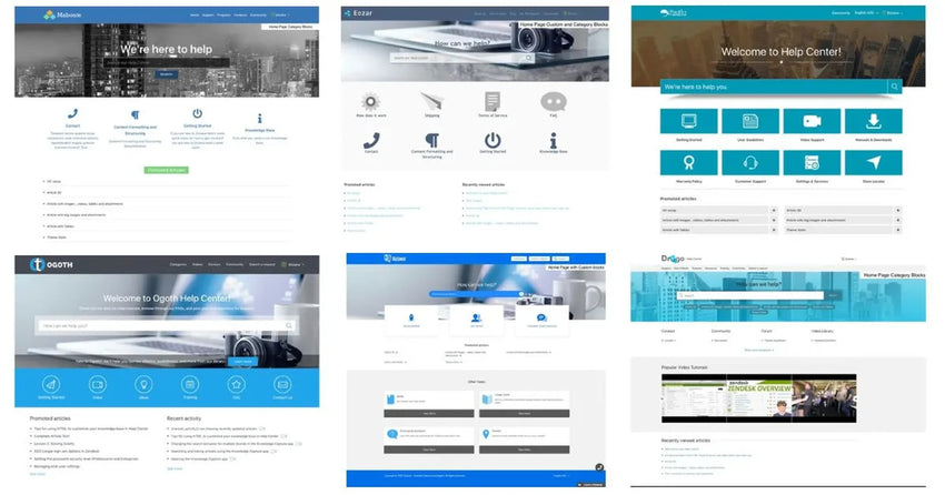 Diziana’s Premium Help Center Themes: Designed for Zendesk Excellence