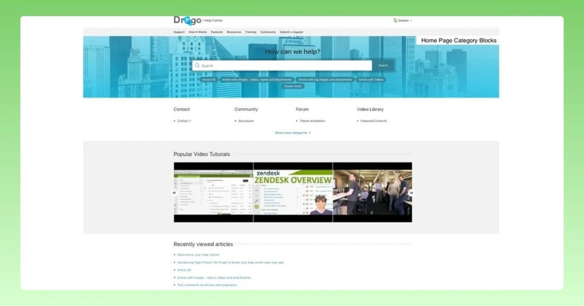 Exploring the Drogo Theme: Built for Modern Help Centers by Diziana