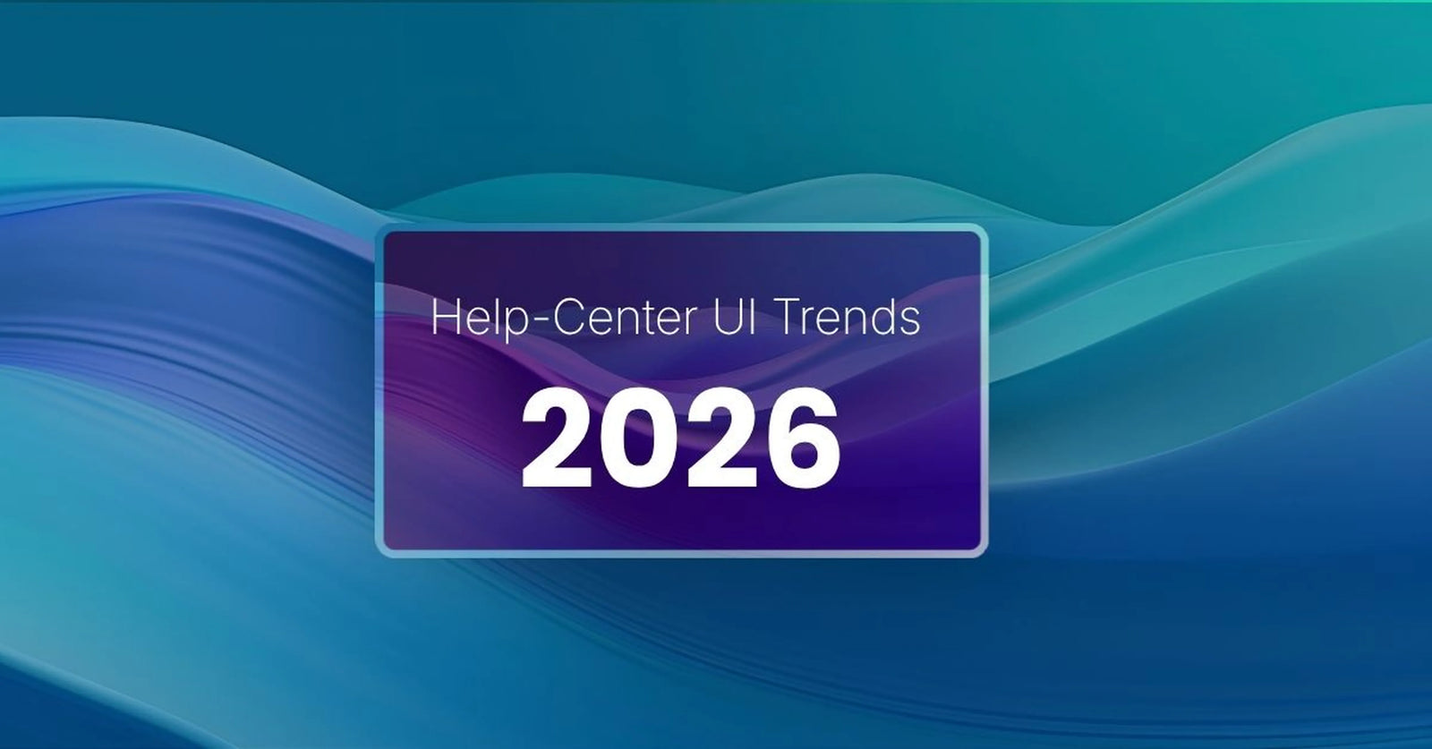 Zendesk Help Center UI Trends for 2026: AI, UX & Personalization