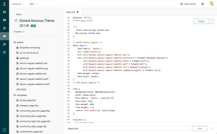 Using Google (or Custom) Fonts in Zendesk Guide Help Center Theme (template)