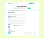Diziana Sagma Gen2.0 Theme Aquamint New Request Page
