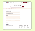 Diziana Sagma Gen2.0 Theme Crimson New Request Page