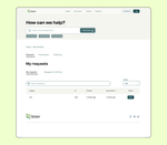 Diziana Arcturus Gen 2.0 Theme Grove Request List Page
