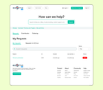 Diziana Sagma Gen2.0 Theme Aquamint Request List Page