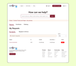 Diziana Sagma Gen2.0 Theme Crimson Request List Page