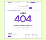Diziana Sagma Gen2.0 Theme Amethyst Error Page