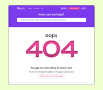 Diziana Panatha Gen2 Theme Fuchsia Error Page