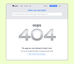 Diziana Panatha Gen2 Theme Periwinkle Error Page