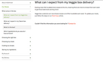 Diziana's Multilevel Menu Sidebar Plugin in use at HelloFresh(Australia)'s Zendesk Help Center.