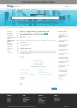 Diziana Drogo Theme Article Template
