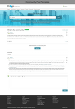 Diziana Drogo Theme Community Post Template