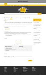 Diziana Javis Theme Article Template