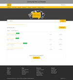 Diziana Javis Theme Community Post List Template