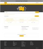 Diziana Javis Theme Community Topic List Template
