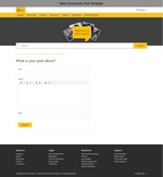 Diziana Javis Theme New Community Post Template
