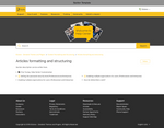 Diziana Javis Theme Section Template