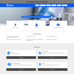 Diziana Arcturus Theme Homepage with Custom Blocks