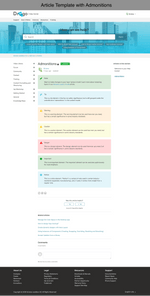 Diziana Drogo Theme Article Template with Admonitions