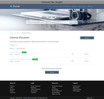 Diziana Eczar Theme Community Topic Template