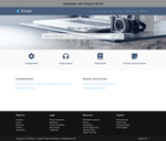 Diziana Eczar Theme Homepage with Category Blocks