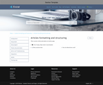 Diziana Eczar Theme Section Template