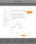 Diziana Galltine Theme Article Template