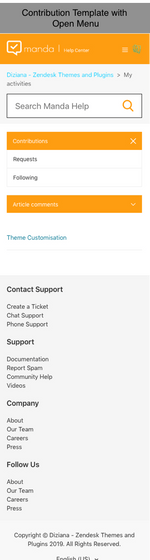 Diziana Manda Theme