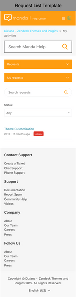 Diziana Manda Theme