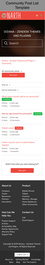 Diziana Narth Theme