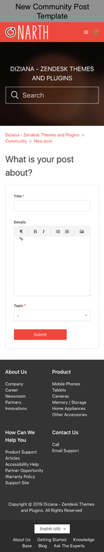 Diziana Narth Theme