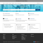 Diziana Ockbur Theme Homepage with Custom Blocks