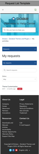 Diziana Ockbur Theme
