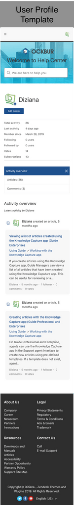 Diziana Ockbur Theme