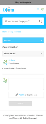 Diziana Ojom Theme