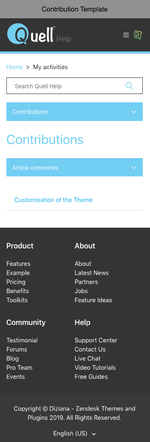 Diziana Quell Theme