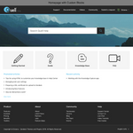 Diziana Quell Theme Homepage with Custom Blocks