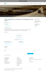 Diziana Raxxa Theme Article Template