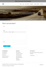 Diziana Raxxa Theme New Community Post Template