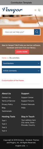 Diziana Vanqor Theme