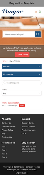 Diziana Vanqor Theme