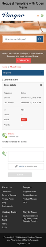 Diziana Vanqor Theme