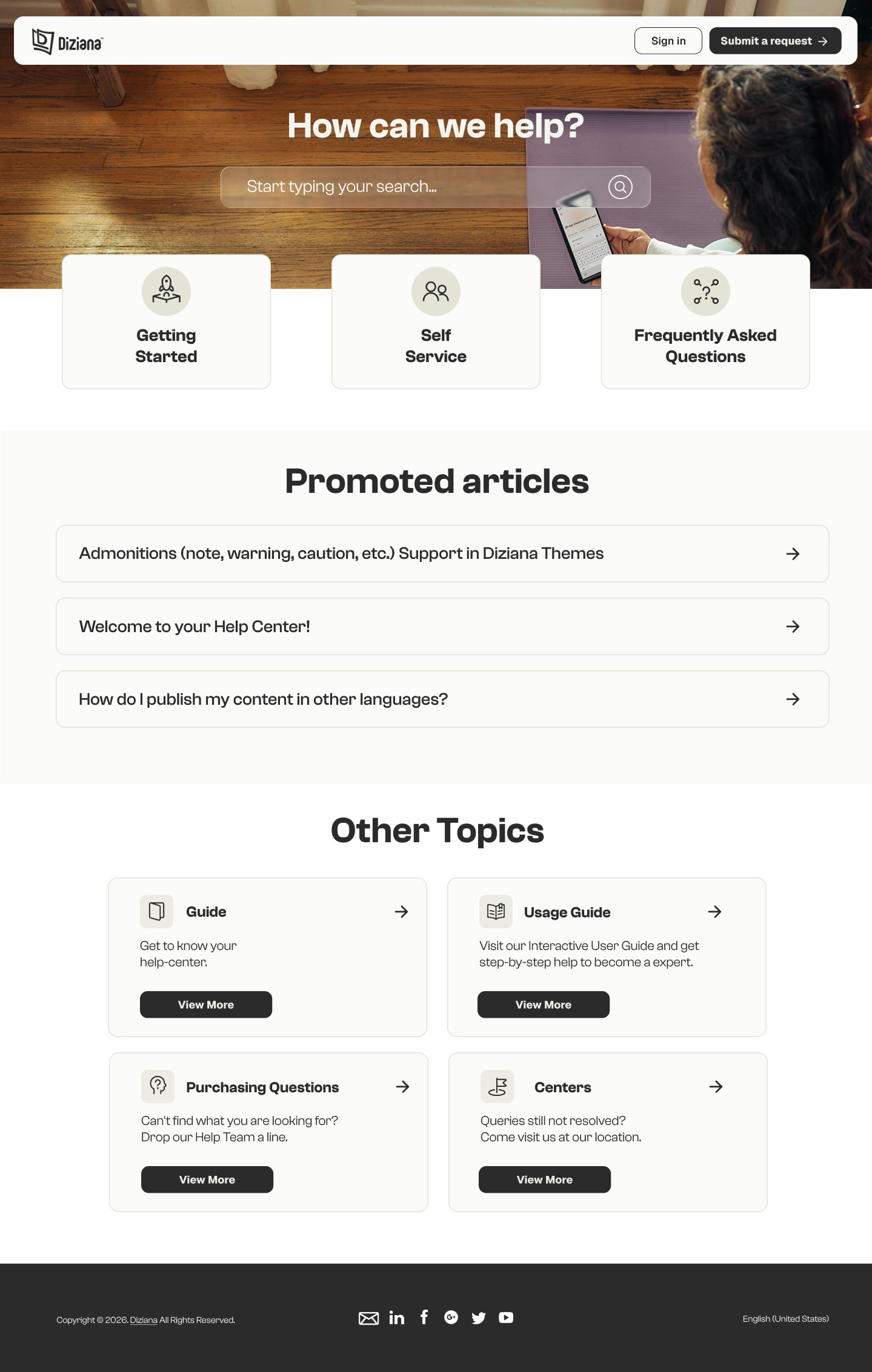Arcturus theme preview